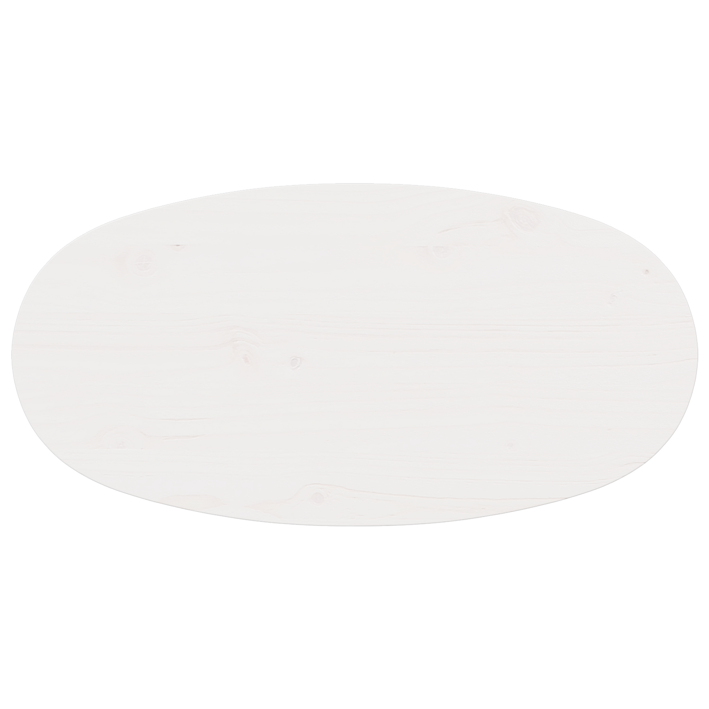 Salontafel Wit 80 x 40 x 35 cm Massief grenenhout