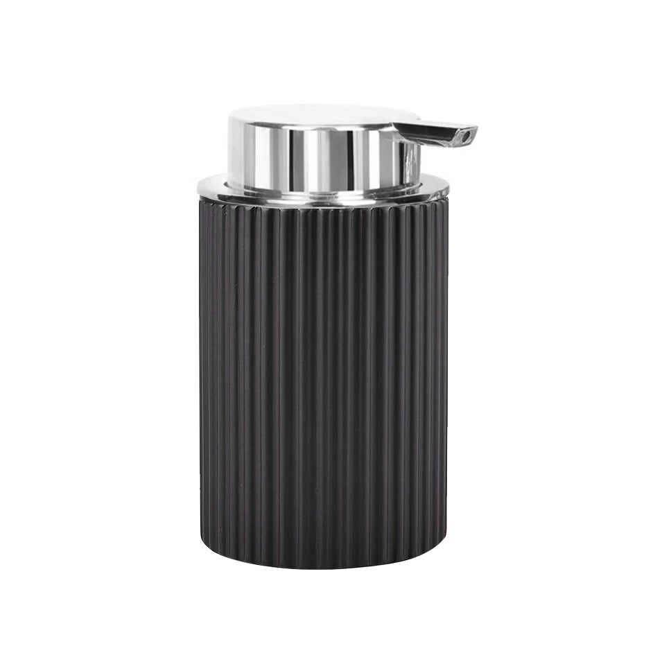 Schuimzeepdispenser kunststof wit zwart