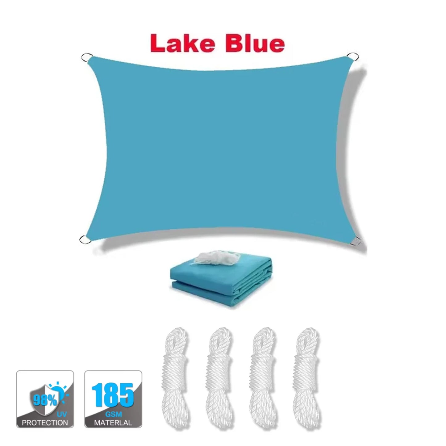 Zonnescherm waterdicht 95% UV-bescherming poly cotton