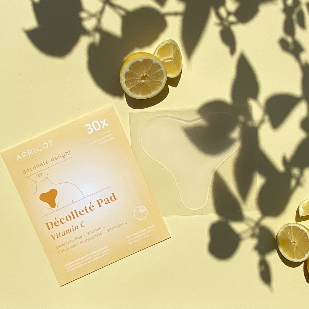 Décolleté pad siliconen met vitamine c herbruikbaar