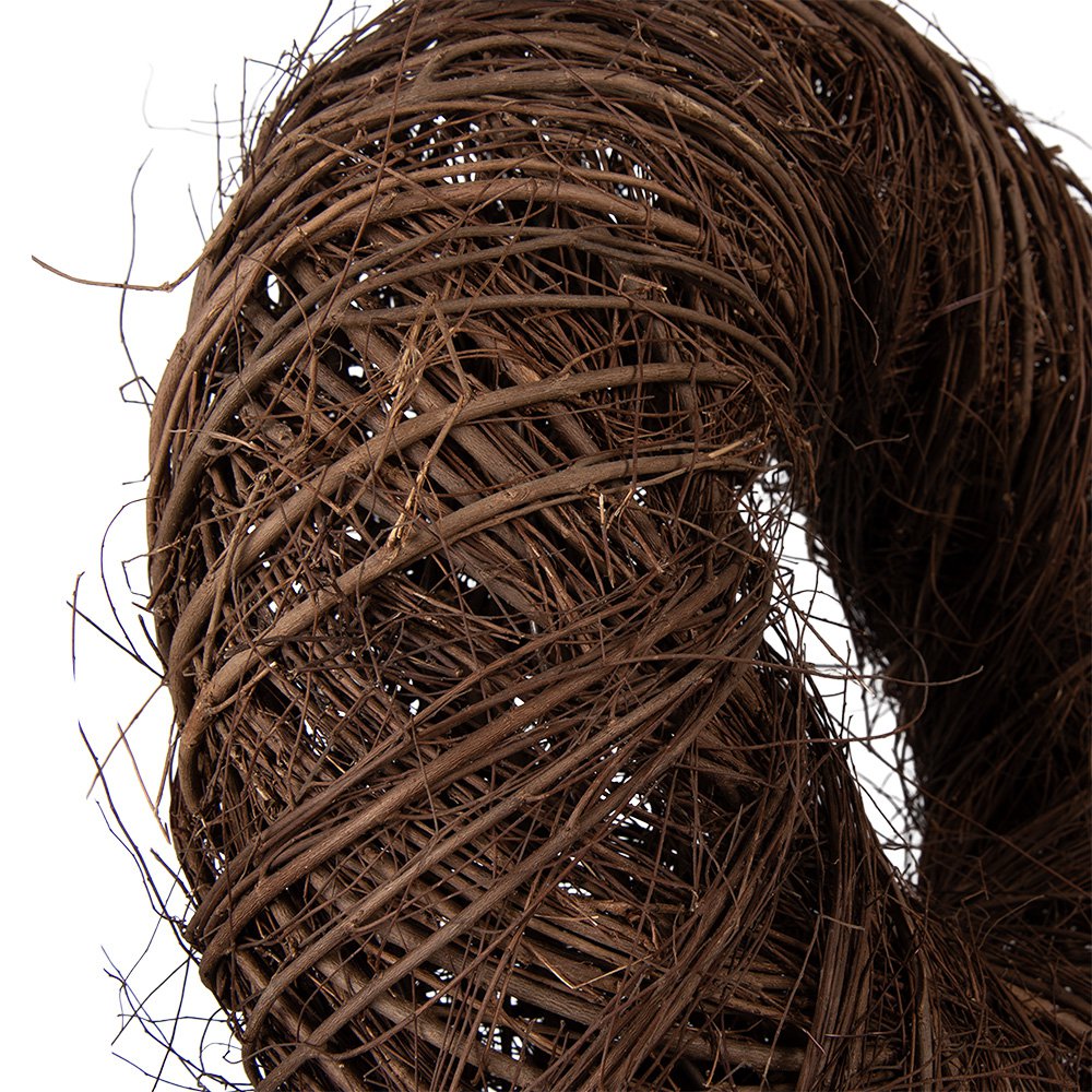 Krans Ø 60x18 cm Bruin Rotan
