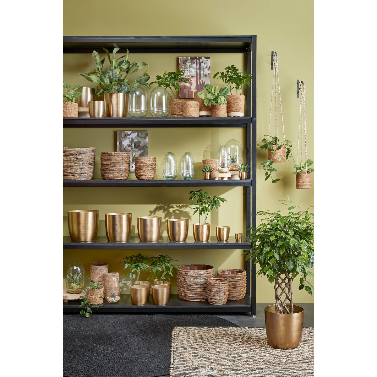 Plant Basket Set Atlantic Light Brown