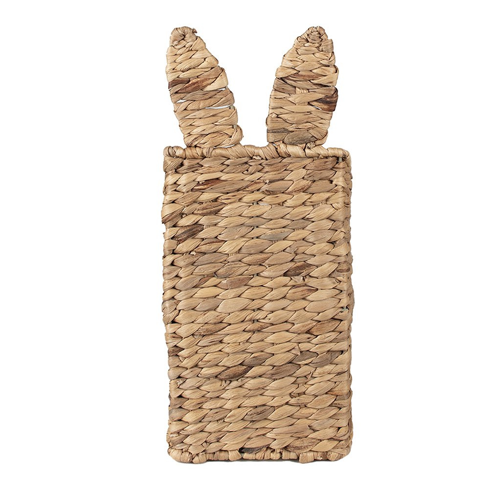 Storage Basket 25x18x20/42 cm Brown Rattan Basket