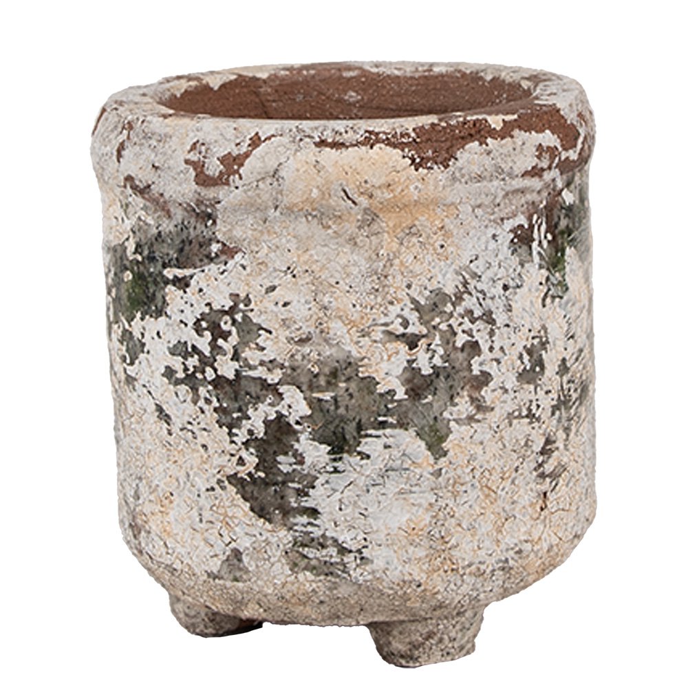 Plant pot Ø 9x10 cm Beige Terracotta