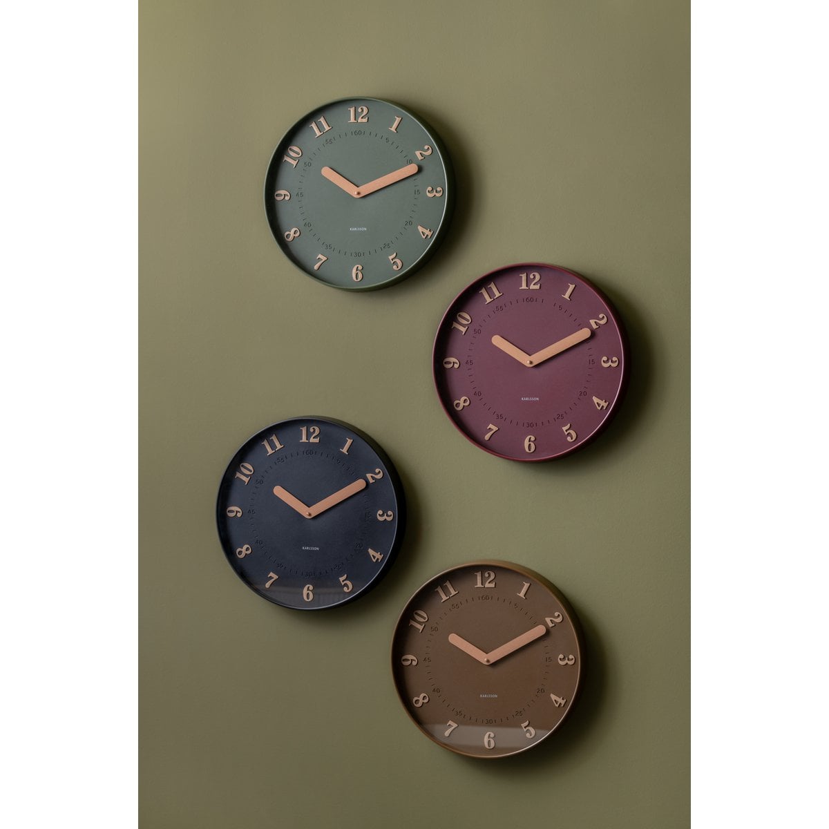 Wandklok Amena