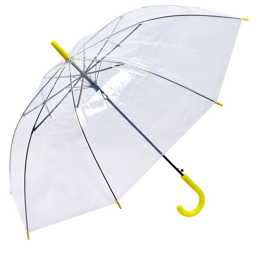 Paraplu 80 cm transparant kunststof