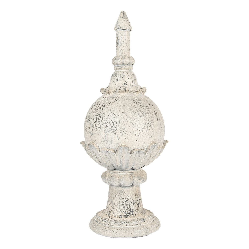 Decoratie Ornament Ø 24x61 cm Beige Keramisch materiaal