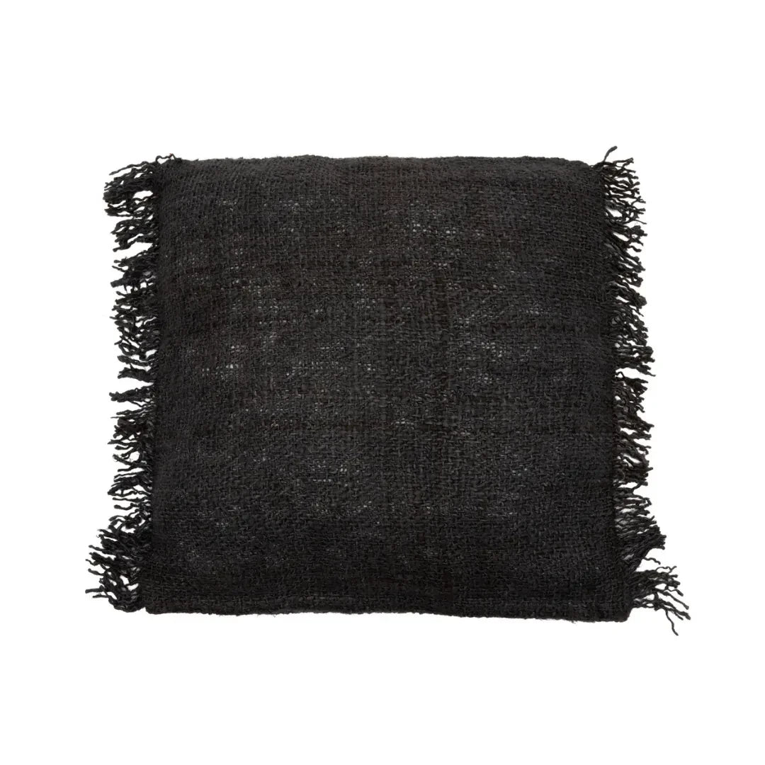 Kussenhoes 60x60 cm katoen zwart marine
