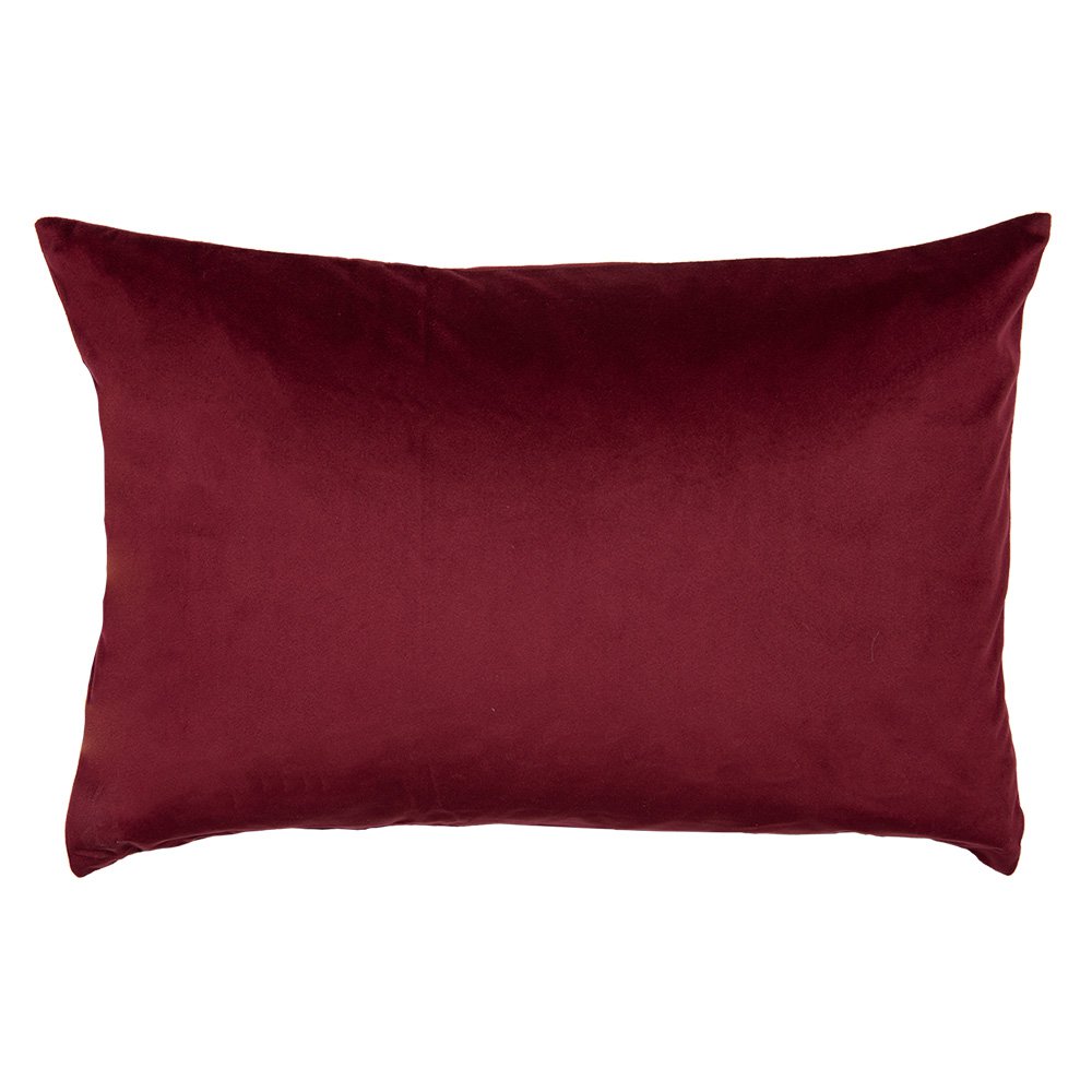 Cushion Cover 35x50 cm Red Polyester