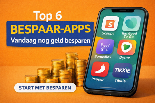 De 5 beste bespaar-apps die je vandaag nog geld opleveren