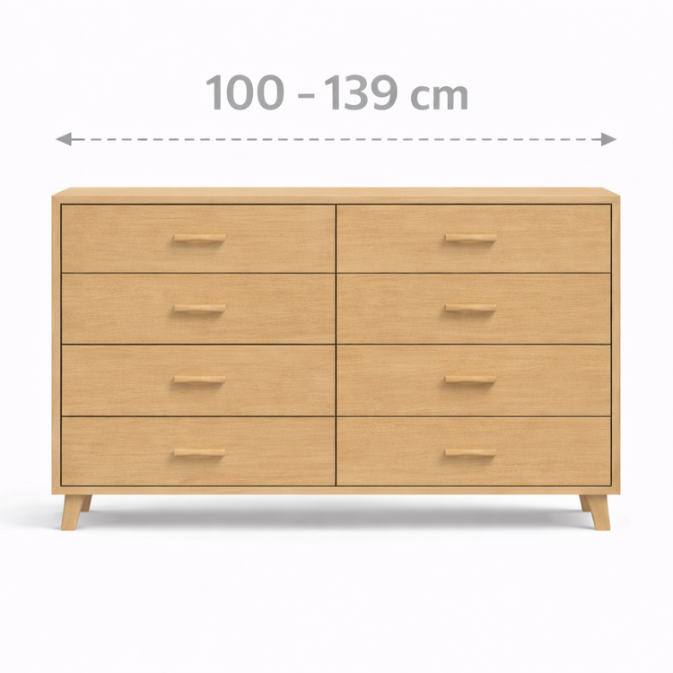 Commodes & ladekasten 100–139 cm