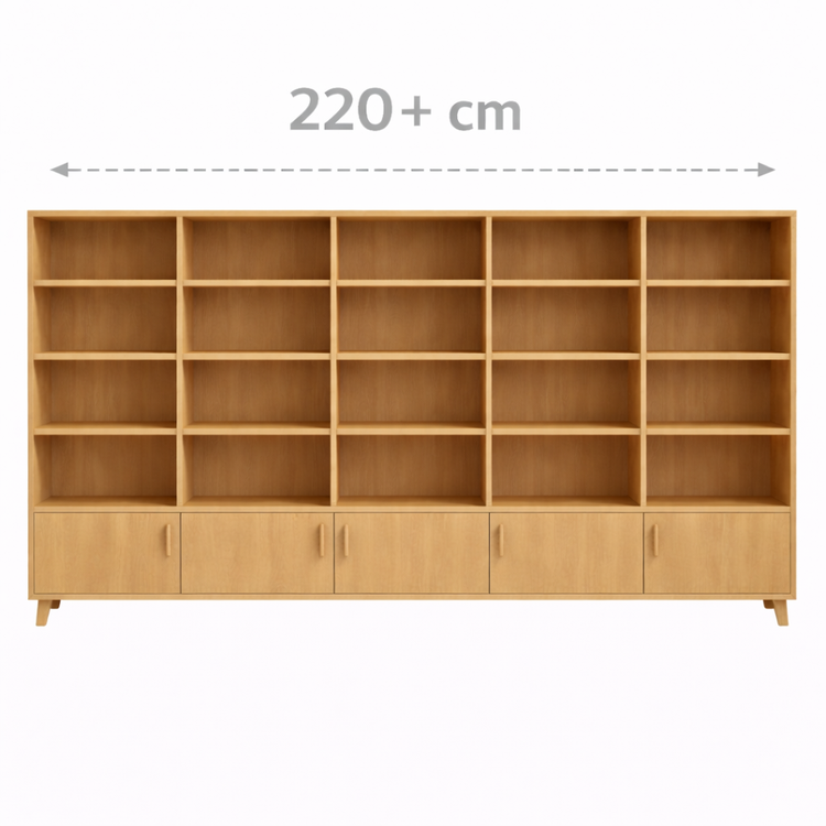 Boekenkasten 220+ cm