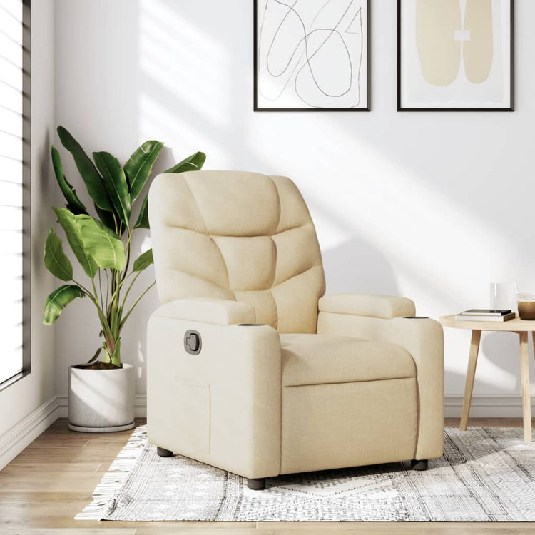 crème fauteuils voor stijlvolle zitkamers