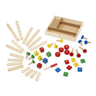 Melissa & Doug Wooden Construction Set 48-Piece