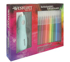 Airbrush set met 12 kleurstiften en stencils