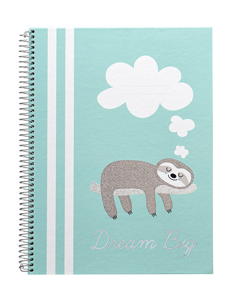 Kangaro K-89288 Spiraalblok Dream-Big A4 Lijn Hc, 90Gr/80 Vel 2-Motieven
