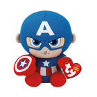 Ty Beanie Babies Marvel Plush Captain America 15 cm