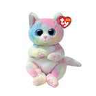 Knuffelkat Rainbow 15 cm pastel
