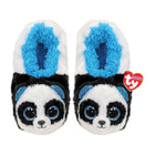 Pantoffels panda bamboe maat 30-32