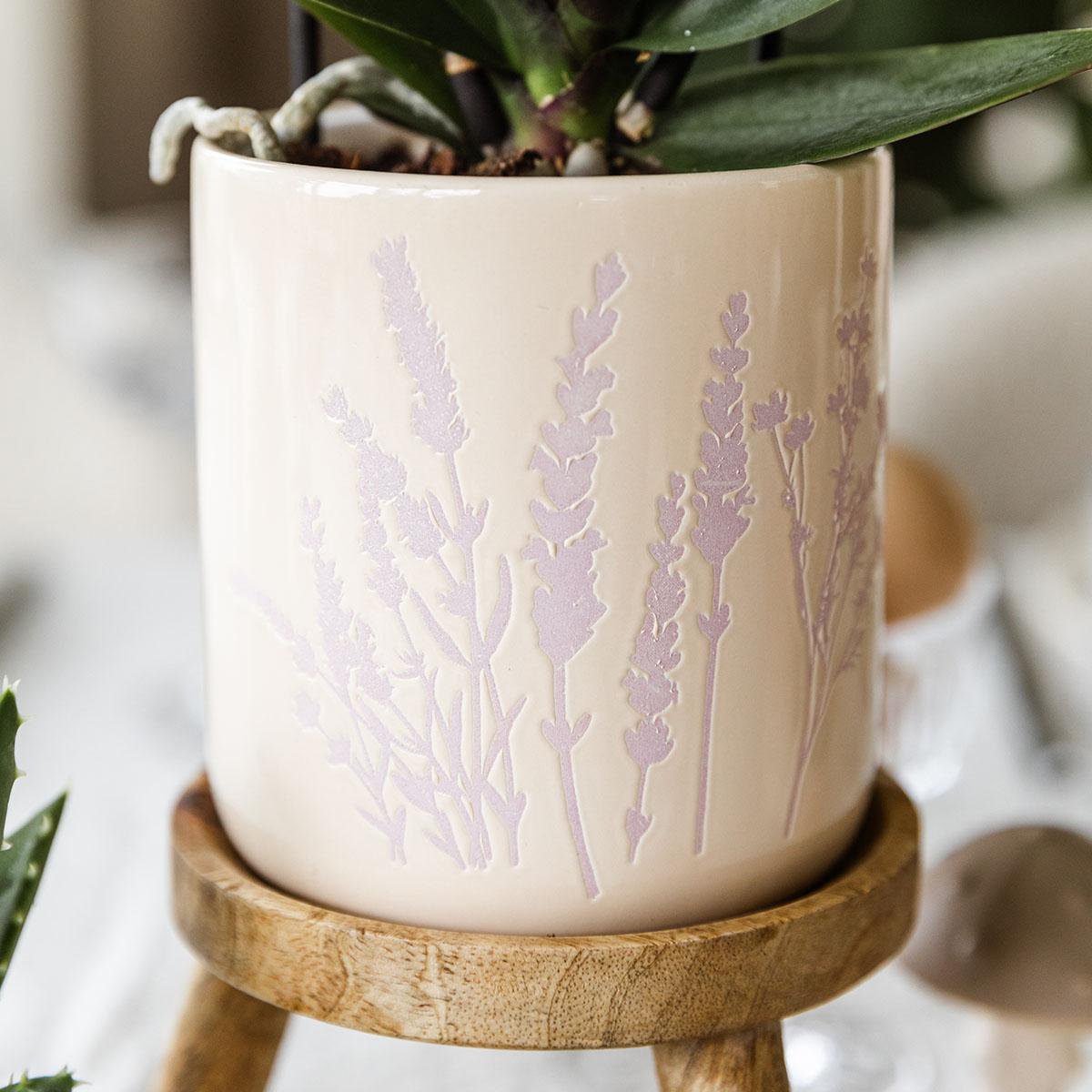 Bloempot 9 cm lavendel