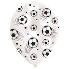 Basic Football Balloons 27.5 cm 6 Pieces