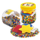 Hama Ironing Beads In Tub 4000 Pieces + 3 Base Plates