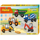 Hama Iron-on Beads Construction Vehicles 4000 Pieces