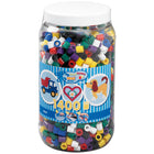 Hama Maxi Primary Colour Ironing Beads 1400 Pieces
