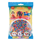 Hama strijkkralen 3000 stuks 2 kleuren gemixed