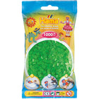 Hama Iron-on Beads 1000 Pieces Neon Green