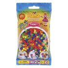 Hama Iron-on Beads Neon Colors Mix 1000 Pieces