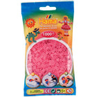 Hama Fuse Beads Pink Transparent 1000 Pieces