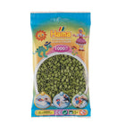 Hama Iron-On Beads 1000 Pieces Olive Green