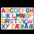 Hama Iron-on Beads Base Plate Letters White