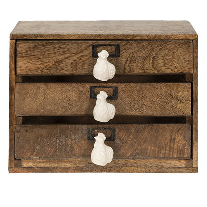 Mini drawer cabinet 29x14x22 cm