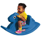 Hobbelpaard Little Tikes blauw 86x29x43 cm
