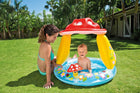 Baby zwembadje 102x89 cm paddestoel zonnedak