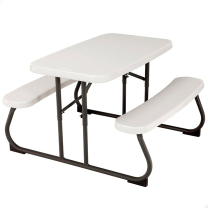 Lifetime Kindertafel Lifetime Crème Opvouwbaar Picknick 82,5 X 53,5 X 90 Cm Staal Plastic