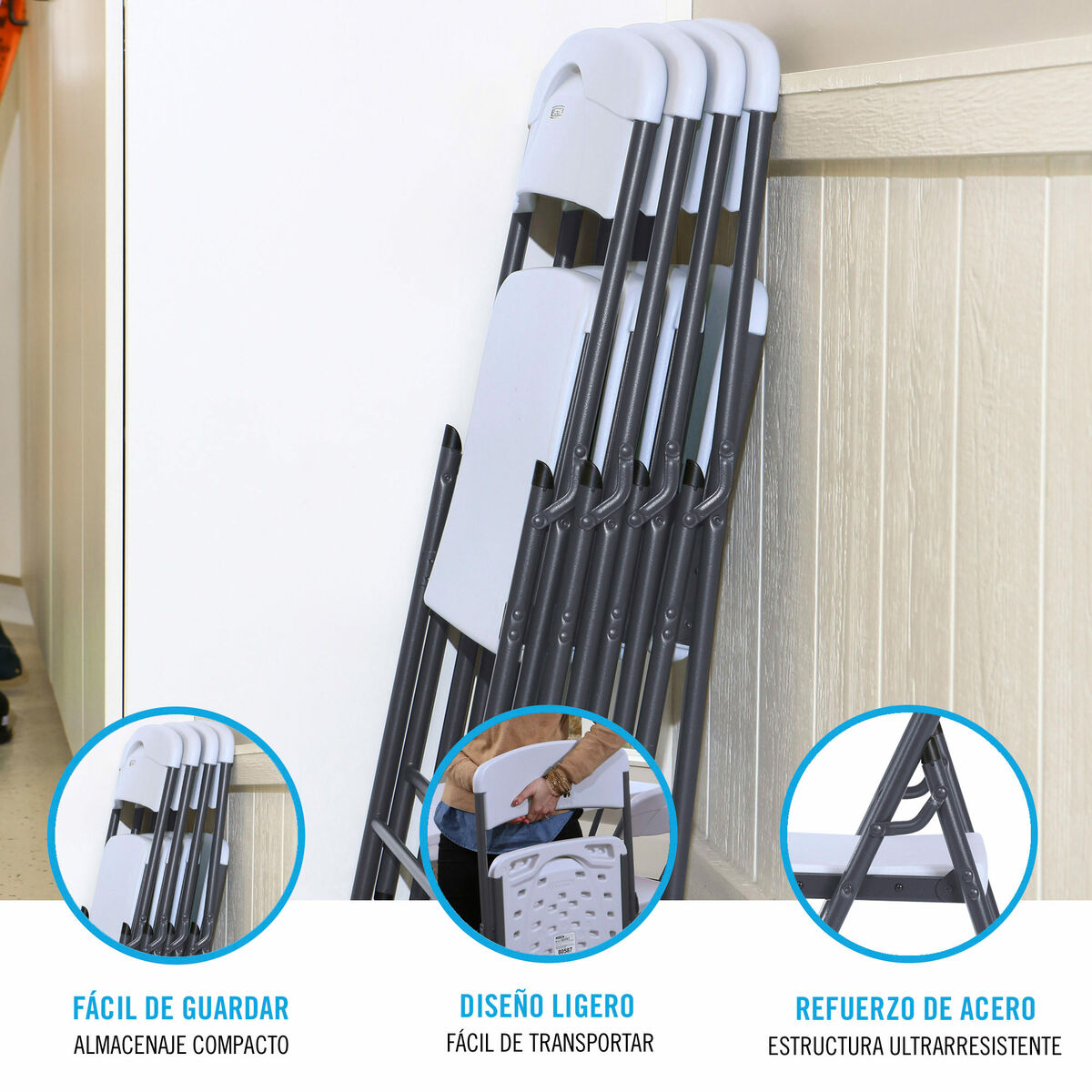 Lifetime Vouwbare Stoel Lifetime 47 X 84,5 X 50 Cm