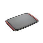 Snijplank 41x30x0.8 cm zwart rood