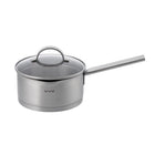 Brund Steel Pan with Glass Lid 2L Stainless Steel