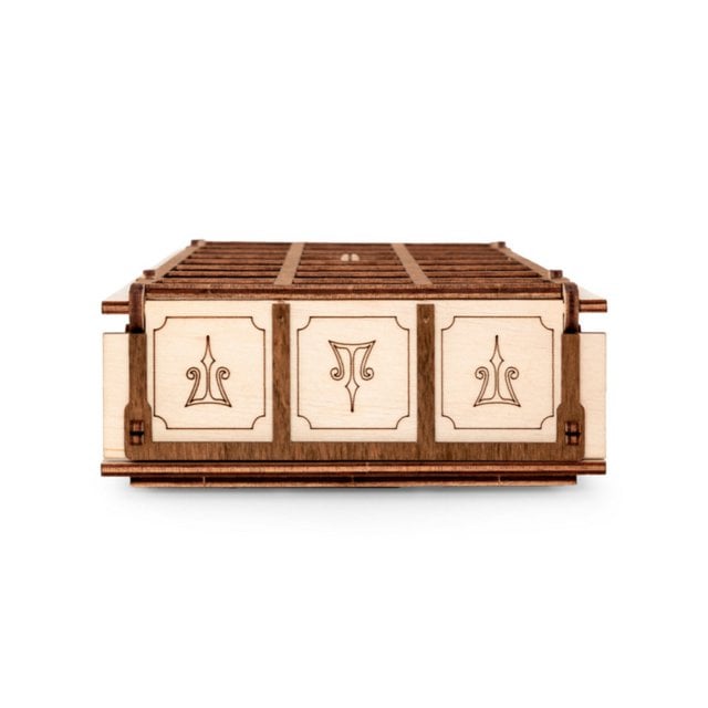 Bordspel Senet en Ur 34,5x14x6,1 cm berkenmultiplex