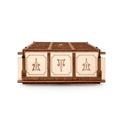 Bordspel Senet en Ur 34,5x14x6,1 cm berkenmultiplex