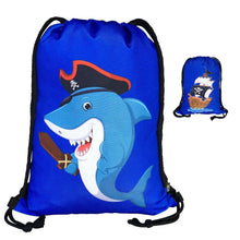 Omkeerbare Gymtas Pirates Shark Voor Kinderen Dubbel