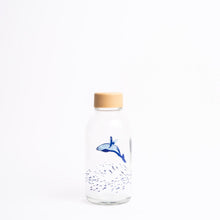 OCEAN LOVER Glazen fles van 0,4 l