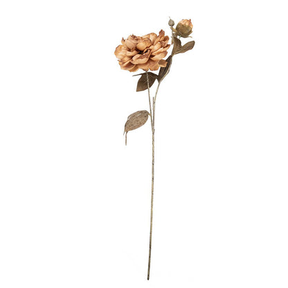Kunstbloem 73 cm beige kunststof