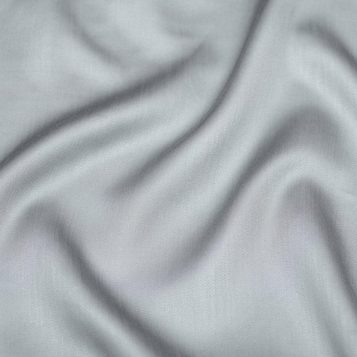 Hoeslaken TENCEL Sateen grijs blauw 30 cm