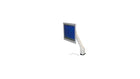 Intronics Fc8888P LCD Monitor Arm White Desk Mount