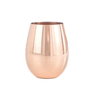 Cocktailglas koper roestvrij staal 9x9x11,5 cm
