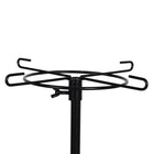 Display 4 Haken Ø 25 cm Zwart Metaal
